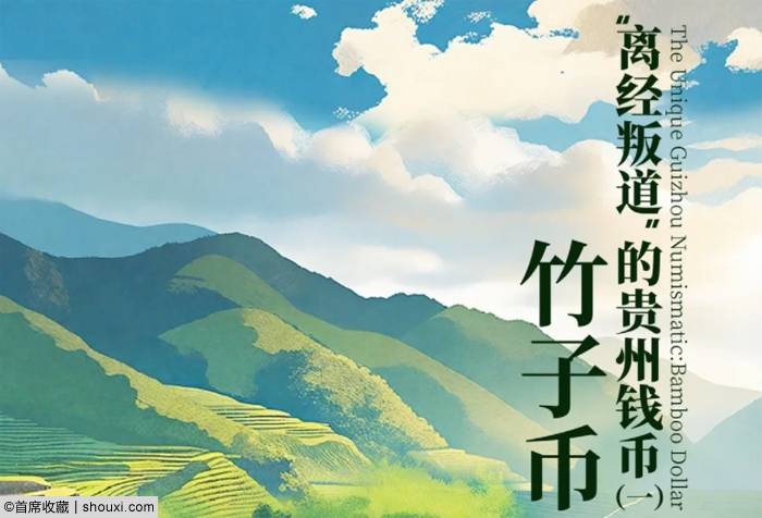 赏贵州钱币名誉品竹子币 两处暗记来源解读多