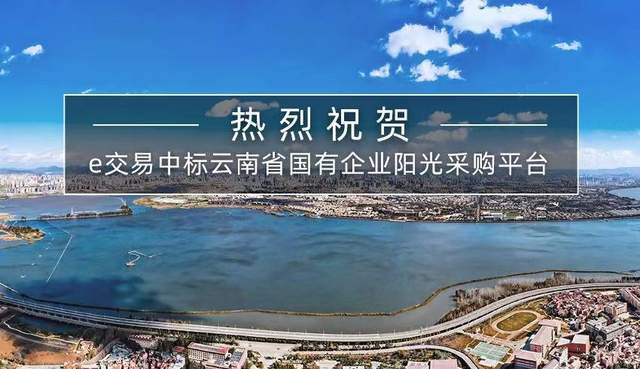 易交易中标云南省国有企业阳光采购平台 profile-avatar e交易
