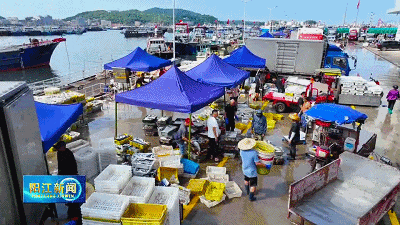 蓝色崛起阳江行｜闸坡国际海产交易市场：努力打造权威的渔业行业交易平台